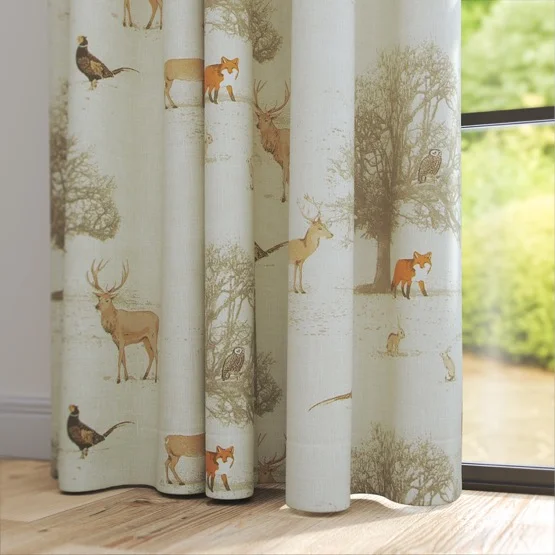 Tatton Autumn curtain