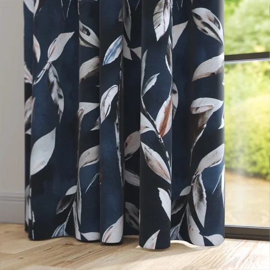 Madrid Navy curtain