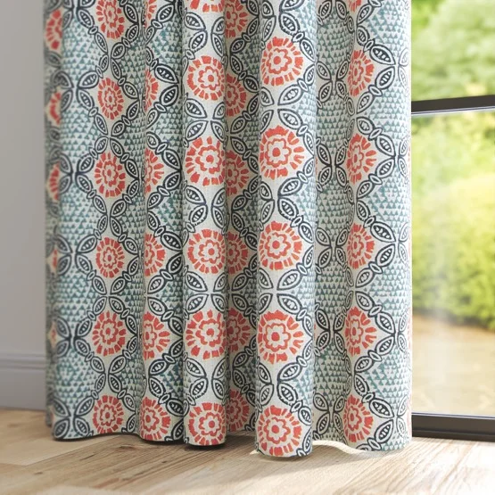 Stardust Chilli curtain