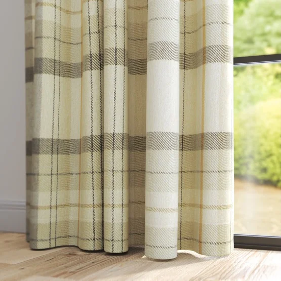 Cairngorm Oatmeal curtain