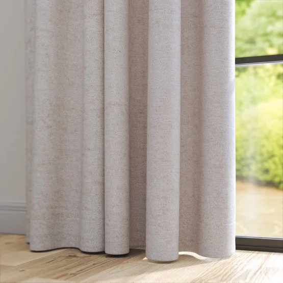 Boucle Royale Ivory curtain