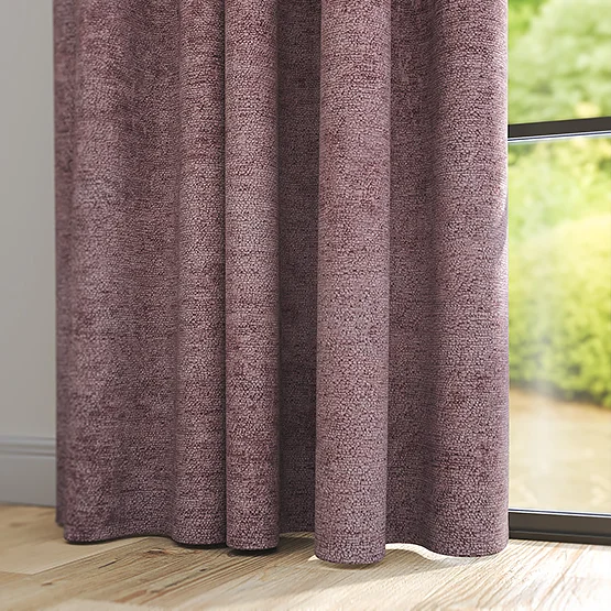 Boucle Royale Pink curtain