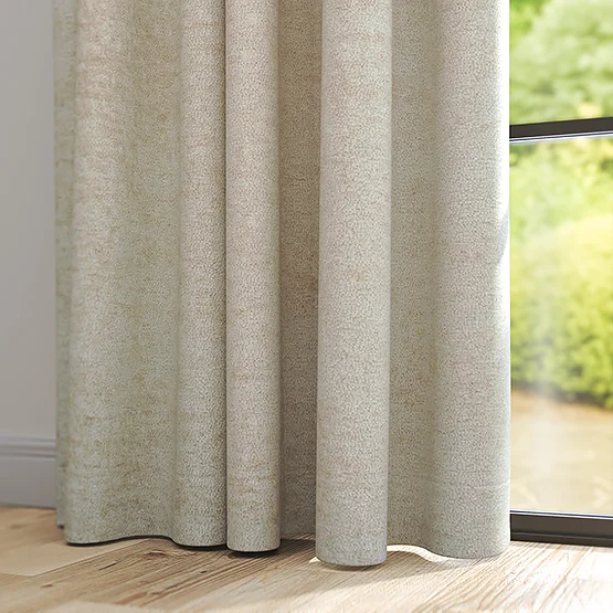 Boucle Royale Sand curtain