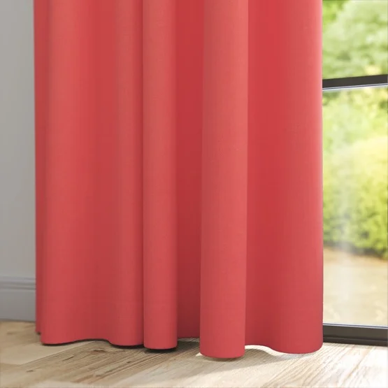 Canvas Fire Orange curtain
