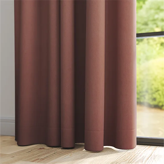 Canvas Vintage Peach Pink curtain