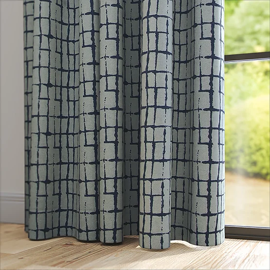 Lee Navy curtain