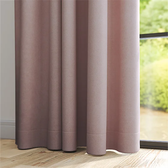 Milan Soft Rose curtain