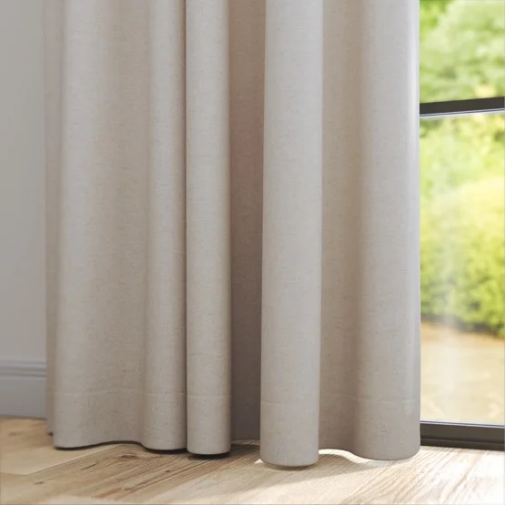 Rustic Recycled Natural Linen curtain