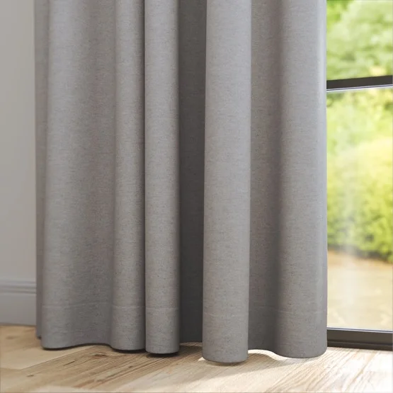 Soft Recycled Grey curtain