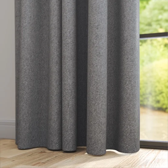 Sparkle Recycled Black curtain