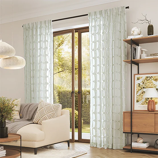 Camengo New Eastside Voile Brume curtain