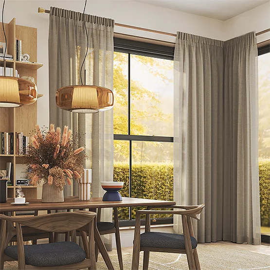 Casamance Kosava Voile Naturel curtain