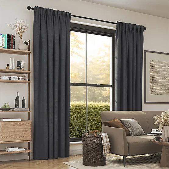 Carnaby Pewter curtain