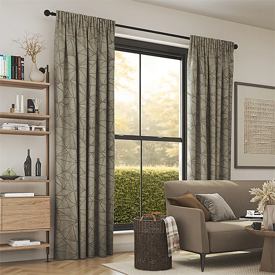 Ryegate Latte curtain
