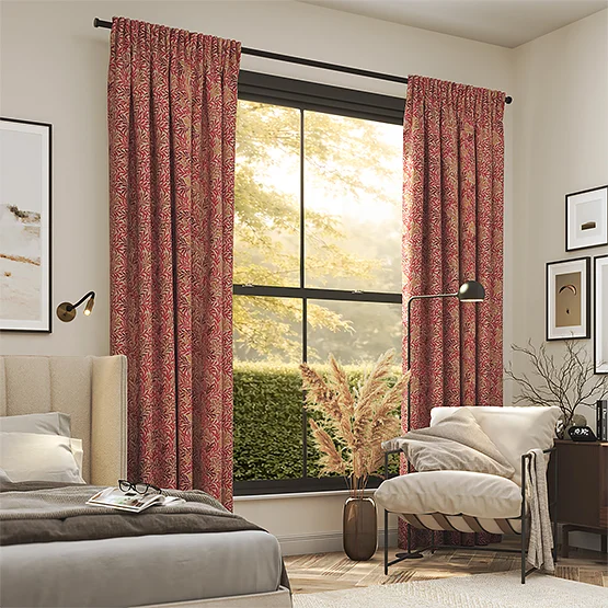 San Sebastian Rosso curtain