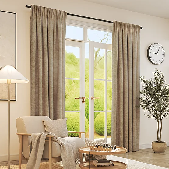 Toronto Oatmeal curtain