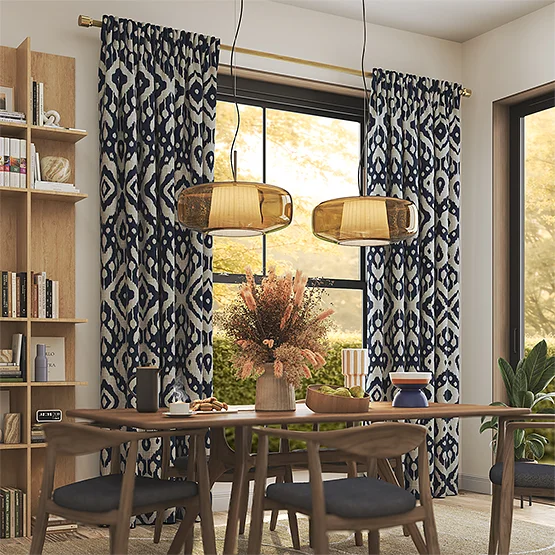 Marrakesh Ink curtain