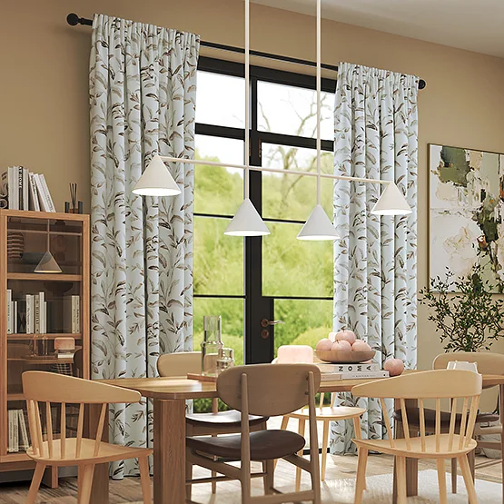 Oasis Putty curtain