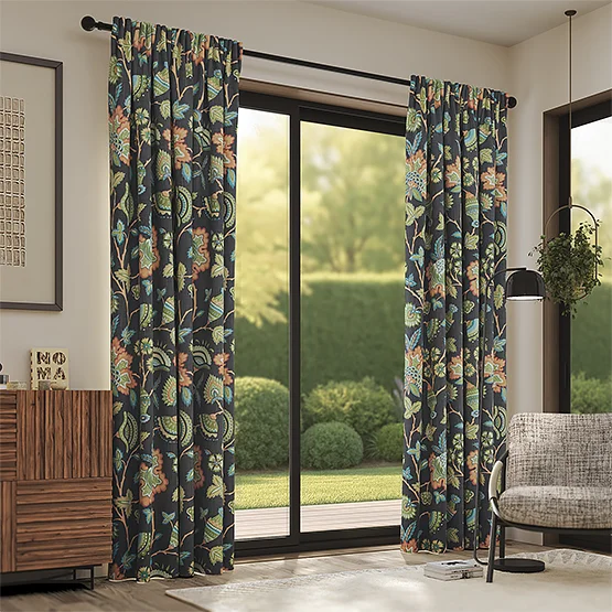Summer Noir curtain