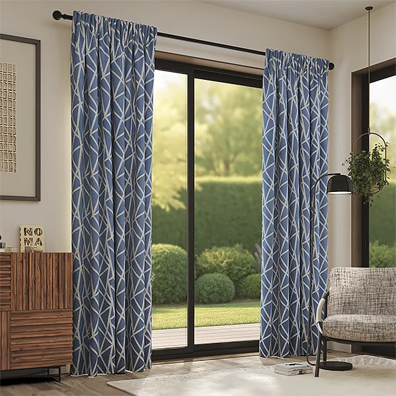 Geomo Ink curtain