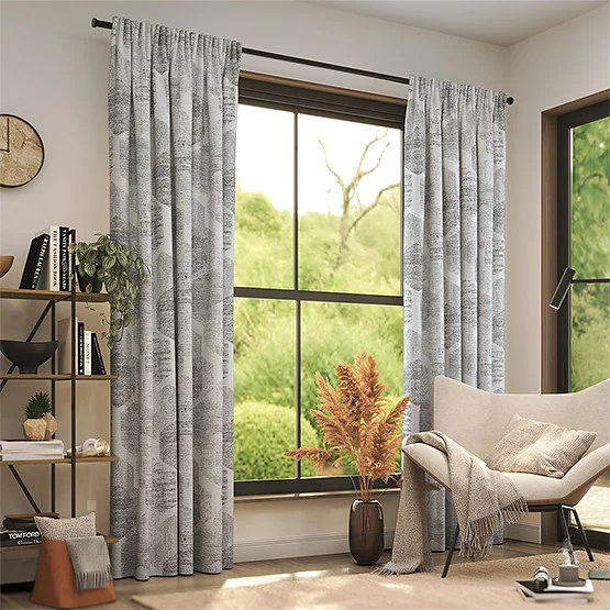 Arnete Slate Grey curtain