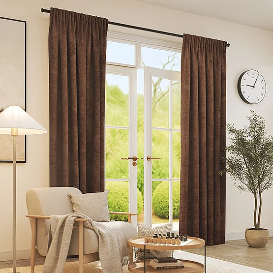 Boucle Royale Amber curtain