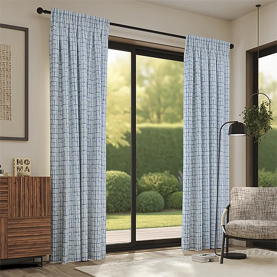 Lee Navy curtain