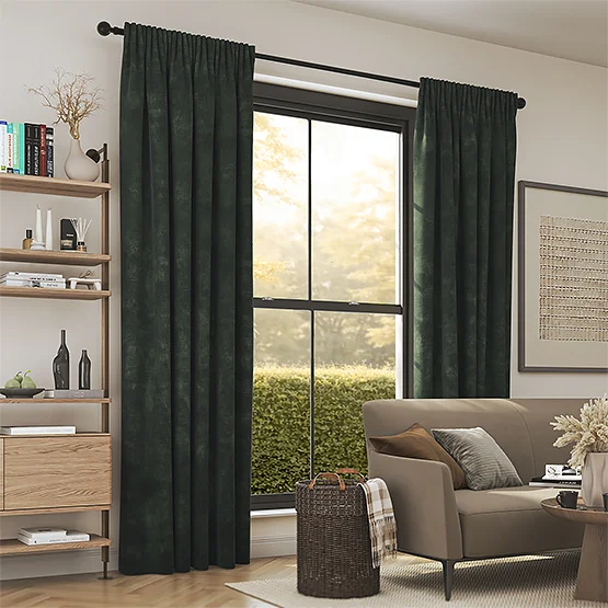 Luminaire Forest Green curtain