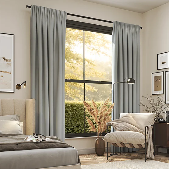 Manhattan Warm Grey curtain