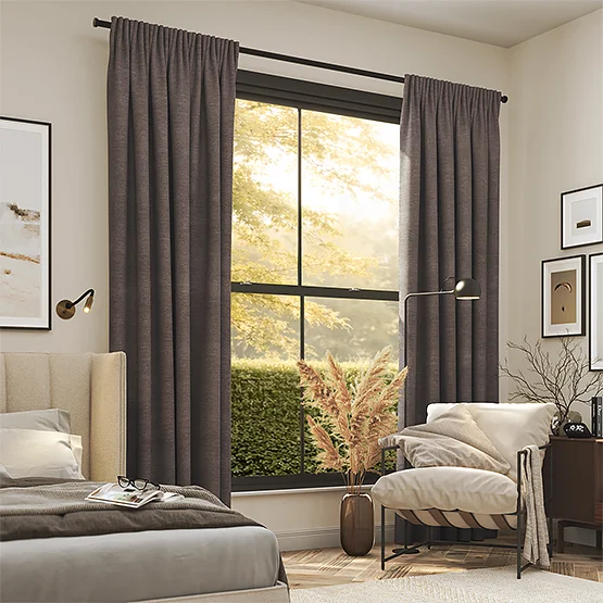 Milan Bosco Brown curtain