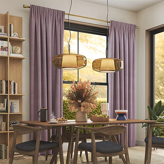 Milan Mauve curtain