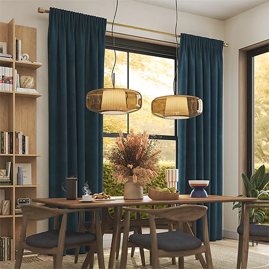 Milan Peacock curtain