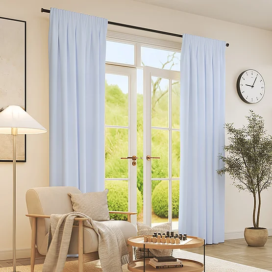 Naturo White curtain