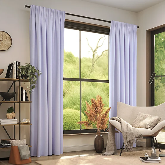 Soft Lilac curtain