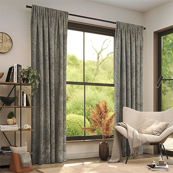 Venice Pewter curtain