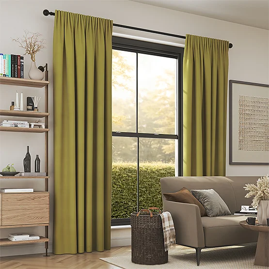 Verona Olive curtain