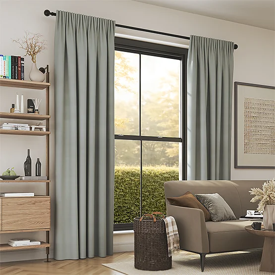Verona Slate Grey curtain