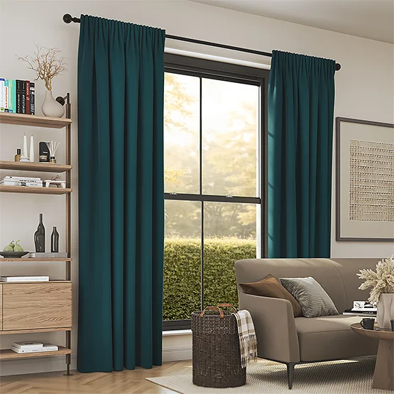 Verona Teal curtain