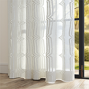 Camengo New Eastside Voile Neige Curtain