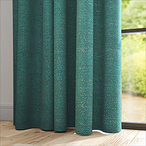 Glimmer Teal Curtain
