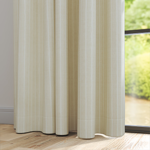Pencil Stripe Pebble Curtain