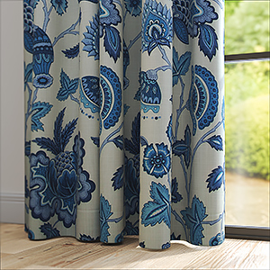Summer Batik Curtain