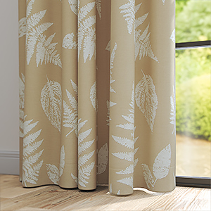 Foliage Taupe Curtain