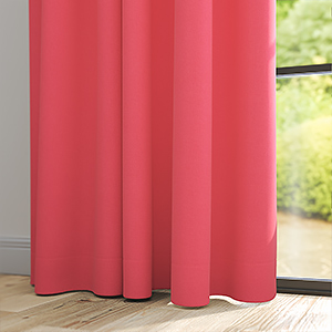 Accent Coral Curtain