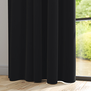 Canvas Black Curtain