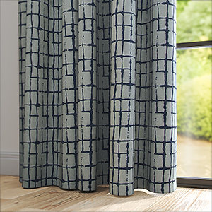 Lee Navy Curtain