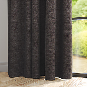 Milan Ash Brown Curtain