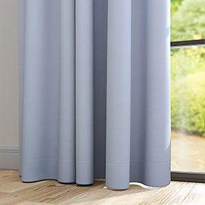Naturo Recycled Sky Blue Curtain