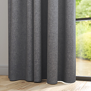 Soft Recycled Midnight Curtain