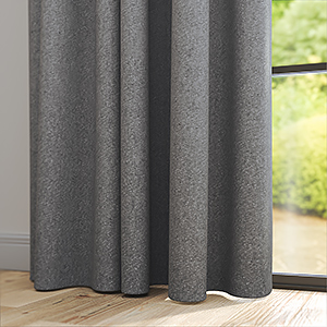 Sparkle Recycled Black Curtain